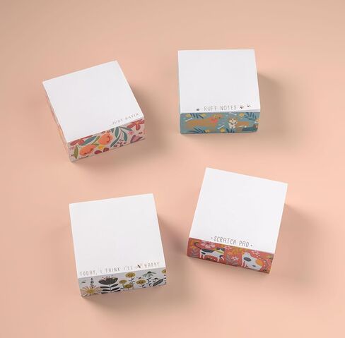 Karma, Block Notepad، مكعب ورق مذكرة 500 ورقة، مكعب لوحة مذكرة غير لاصق للمكتب والمنزل والكلب in Kuwait