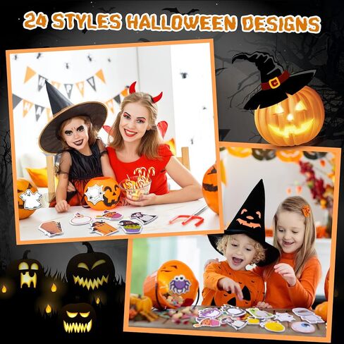 48 Pcs 960 Sheets Halloween Sticky Notes Weird Spooky Sticky Notepad Characters Shaped Cute Cartoon Self Adhesive Small Sticky Notes for Teacher Kid Work Study Party Gift Decor, 24 Styles (Ghost) in Saudi Arabia