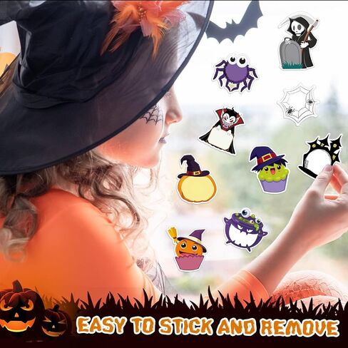 48 Pcs 960 Sheets Halloween Sticky Notes Weird Spooky Sticky Notepad Characters Shaped Cute Cartoon Self Adhesive Small Sticky Notes for Teacher Kid Work Study Party Gift Decor, 24 Styles (Ghost) in Saudi Arabia