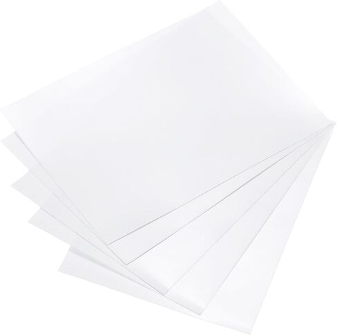MECCANIXITY 4pcs Self Seal Clear Laminating Sheets 5"x7" Laminator Sheet Self Adhesive for Photos Documents, No Machine Needed in Kuwait