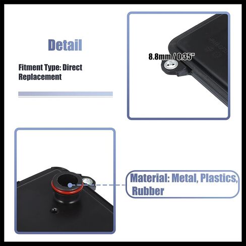 No.68417054AB Transmission Filter Oil Pan for Jeep Gladiator 2023 for Jeep Wrangler 2023 Durable Material in Saudi Arabia