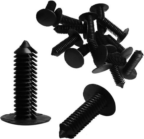 50Pcs 9mm Clip Car Retainer Expansion Screws Fastener Rivet Retainers Car Retainer Clips Kit 9mm Hole Hood Push Pin Splash Guard Clip Car Accessories (50) in Kuwait