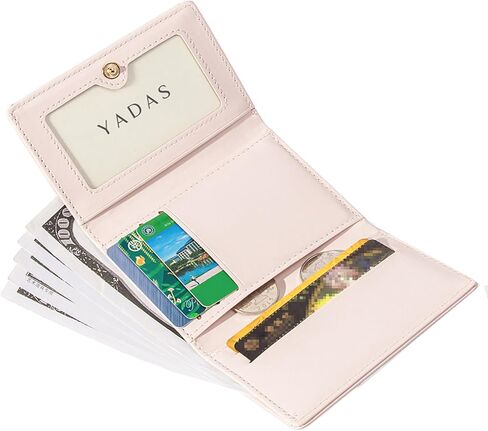 Fashion Wallets Girls Cute Small Bow Wallet Aesthetic Card Holder Bifold Wallet Coin Purse Cash Pocket with Zipper for Women in Saudi Arabia