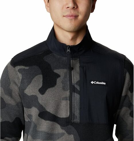 Columbia Men's Sweater Weather Printed Half Zip in Saudi Arabia