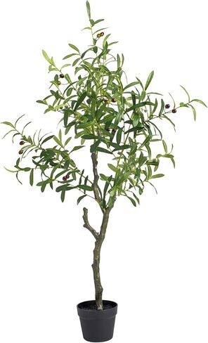 Naturae Decor Olive Tree - Lifelike Artificial Indoor House Plant - 33 in High in Saudi Arabia