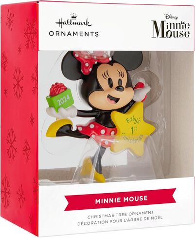 Hallmark Disney Mickey Mouse Baby's First Christmas 2024 Christmas Ornament in Saudi Arabia