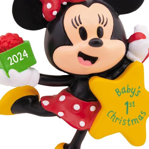 Hallmark Disney Mickey Mouse Baby's First Christmas 2024 Christmas Ornament in Saudi Arabia