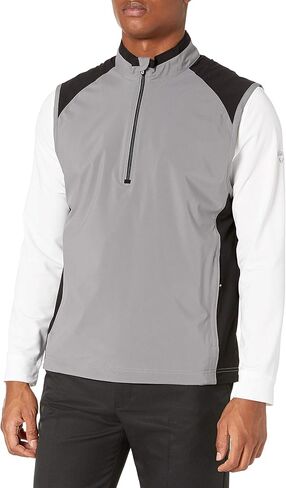Cutter & Buck Men's Cb Weathertec Summit Half-Zip Vest in Kuwait