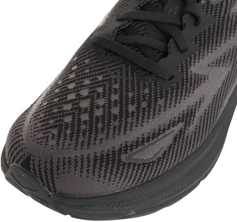Hoka Men's Clifton 9 Sneaker, Black/Black, 7 in Saudi Arabia