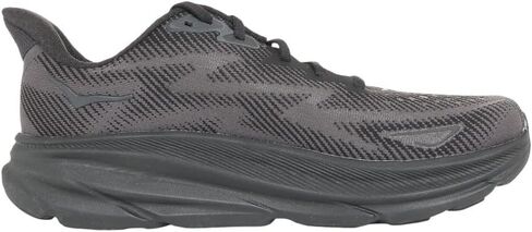 Hoka Men's Clifton 9 Sneaker, Black/Black, 7 in Saudi Arabia