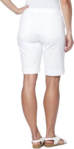 Gloria Vanderbilt Women's Chic Self Belted Bermuda Short in Kuwait