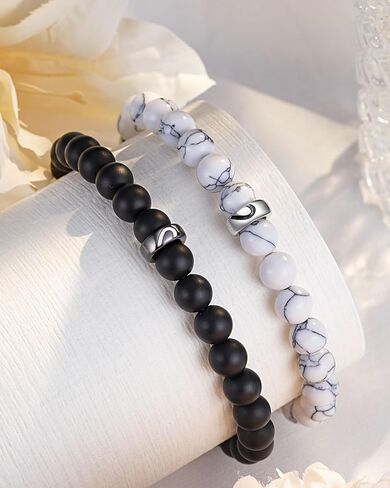 UNGENT THEM أساور زوجين متطابقة، هدايا للأزواج بمناسبة الذكرى السنوية السعيدة لصديقها وصديقتها والرجال in Kuwait