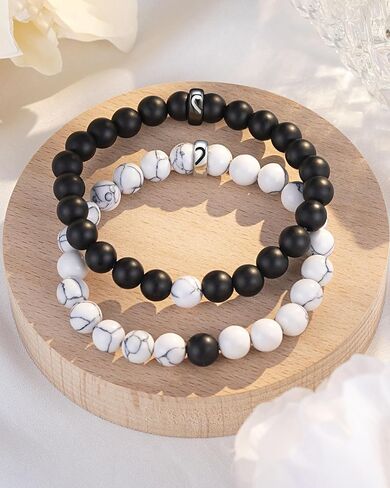 UNGENT THEM أساور زوجين متطابقة، هدايا للأزواج بمناسبة الذكرى السنوية السعيدة لصديقها وصديقتها والرجال in Kuwait