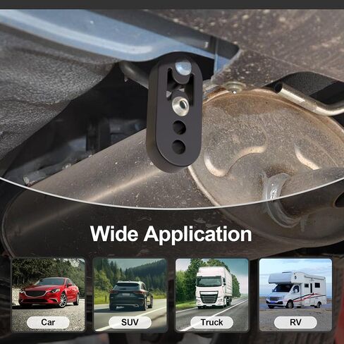 Exhaust Hanger Removal Tool, Exhaust Pliers for Separating Rubber Mounts from Exhaust Suspension Bracket, Compatible with All Exhaust Rubber Hangers Systems, Red in Saudi Arabia