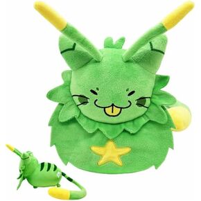 Gnarpy Plush, Regretavator Gnarpy Alien Cat Plush Toys Give Fans and Friends Beautifully Plushie Doll Gifts (Green)