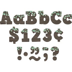 Teacher Created Resources Eucalyptus 4" Bold Block Letters Combo Pack (TCR8450)