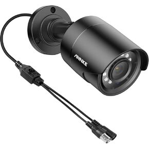 ANNKE 1080p Security Camera 4-in-1 CCTV Bullet Wired Camera, AHD/TVI/CVI/CVBS, IP66 Weatherproof Analog Surveillance Video Add–On Camera for Indoor and Outdoor Use, 100 ft Clear Night Vision - E200