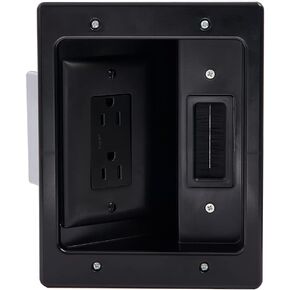 Legrand-On-Q HT2102WHV1 Flat Panel TV Connection Kit, White in Kuwait