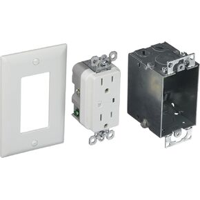 On-Q 36456902V1 Surge-Protected Duplex Power Outlet kit