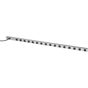 Tripp Lite 12 Outlet Surge Protector Power Strip, 15ft Long Cord, Metal, (SS361220) Black/Gray