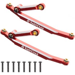 وصلات توجيه RampCrab Alu 7075 لـ FCX24، مجموعتان، مجموعة روابط ربط قضيب التوجيه لـ FMS FCX24، مناسبة لسيارة زاحفة 1/24 RC FCX24 Power Wagon Butcher، Max Smasher Big Foot Monster، K5 Blazer in Kuwait