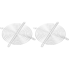 PATIKIL 200mm Fan Finger Grill, 2 Pack 304 Stainless Steel Grill Protector Guard Fan Protective Cover for 200x200mm Fans for Equipment Computer DIY, Silver in Saudi Arabia