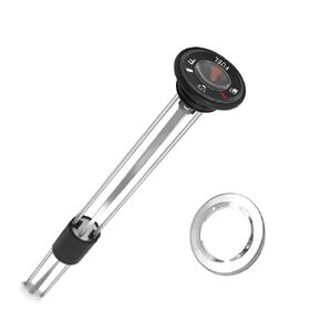 Fuel Gas Cap Gauge Meter 142mm, Compatible with Kawasaki Bayou 220 Klf220 250 Klf250 300 Klf300 400 Klf400 Prairie 300 Kvf300 Prairie 400 Kvf400, Replace/OEM 52005-0735 52005-1086