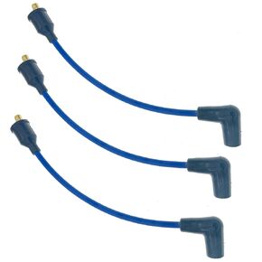3PCS 18-5227-1 9" Marine 7MM Spark Plug Wire Lead for Mercury/Mariner Mercury 84-813715A1