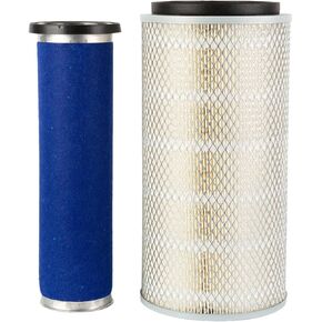 6681474 6681475 Air Filter Set Compatible with Bobcat Skid Steer 963 S220 S250 S300 S330 Track Loader T250 T300 T320 All-Wheel Steer Loader A300 Replaces Donaldson P131394 P182054