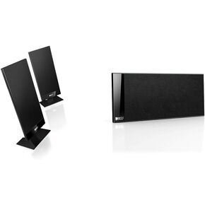 KEF T101 Satellite Speaker - Black (Pair)