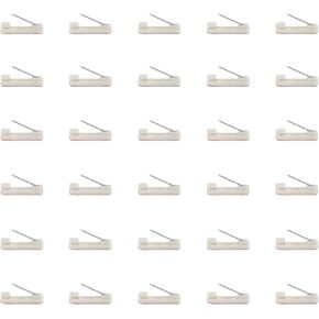 30 Pcs Safety Pins with Sticky Strips, 1.46 Inch Safety Badge Pins for Name Tags, ID Cards, and DIY Crafts in Kuwait