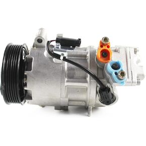 64529182793 64509156821 64526915380 Air Conditioning Compressor CSE613 6PK Compatible with BMW 3 E90 E91