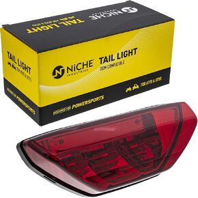 NICHE Brake Tail Light For Honda Pioneer 500 Foreman Rubicon 500 Sportrax 400 Recon 250 Big Red 700 33700-HN1-A71