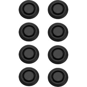 The Lord of the Tools 8pcs Rubber Body Floor Drain Plugs Car Chassis Waterproof Dustproof Rubber Stopper Compatible with Jeep Protector Replacement Plug 55177482AA