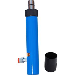 10 Ton Hydraulic Floor Jack Porta Power Ram Hand Jack Pump Car Auto Body Frame Repair Tool for Automotive Truck Farm Heavy Equipment Repair 22000lbs Red