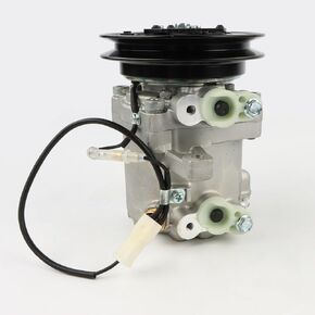 12V Air Conditioning Compressor for Kubota M108S M5040 M7040 M8540 Tractor SVO7E 447220-6750 447220-6771 3C581-50060 3C581-97590 3C58197590 447260-5780 A/C Compressor Replacement Part
