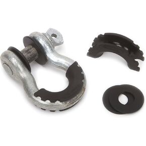 Daystar, Black D-Ring Isolator and Washers, protect your bumper and reduce rattling, KU70057BK, Made in America