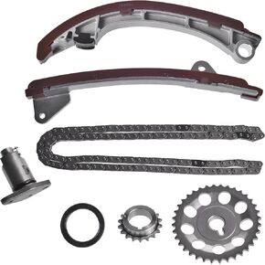 Timing Chain Kit Compatible with 2003-2008 Pontiac Vibe 2000-2008 Toyota Corolla Matrix 2000-2002 Chevrolet Prizm 1.8L 94200SA