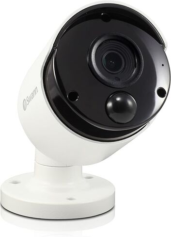 Swann 4K Indoor/Outdoor Security Camera System, 4 Bullet & 4 Dome PoE Cameras 16 Channel NVR 2TB HDD Wired Surveillance CCTV, Motion Sensor Lights, Color Night Vision, Siren, SONVK-1686804FB4D in Kuwait