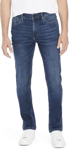 Kenneth Cole Mens Jeans Slim Fit - Mens Stretch Jeans with Repreve Recycled Polyester - Jeans for Men Slim Fit in Kuwait