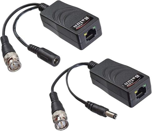 Triplett GEM 5MP High Performance Video/Power Balun - Transmits CAT5 or Higher, 1 Pair (HDB-PVCRJ45PT2) in Kuwait