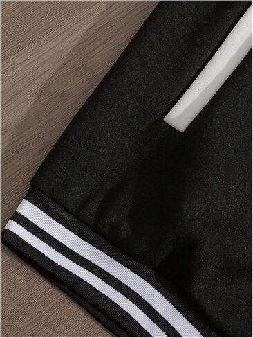 SOLY HUX Men's Varsity Jacket Color Block Letter Graphic Print Long Sleeve Casual Baseball Jacket in Saudi Arabia