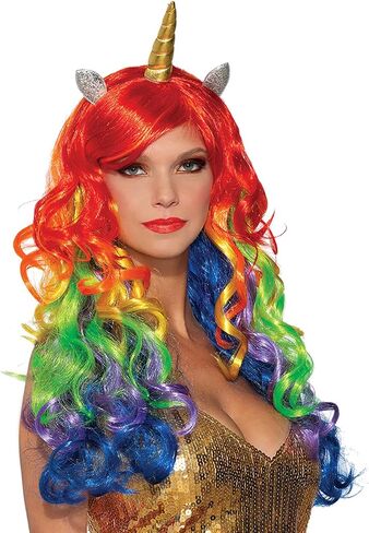 Rubies Unicorn Wig With Horn in Saudi Arabia