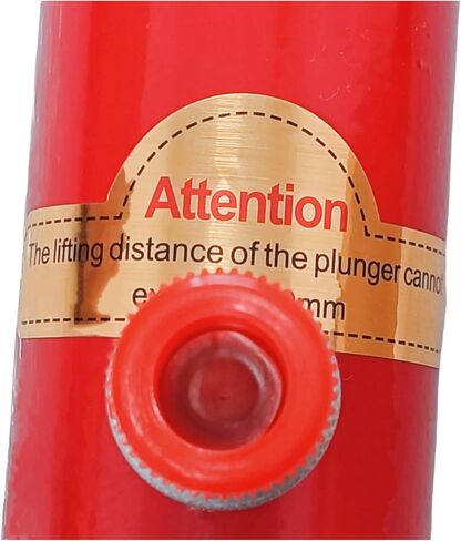 10 Ton Hydraulic Floor Jack Porta Power Ram Hand Jack Pump Car Auto Body Frame Repair Tool for Automotive Truck Farm Heavy Equipment Repair 22000lbs Red in Saudi Arabia
