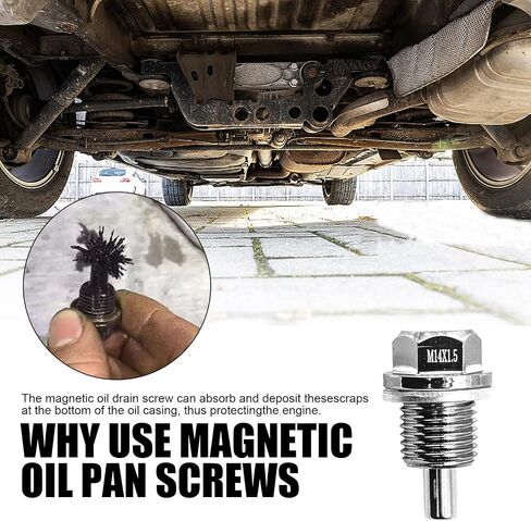 قطعة واحدة من قابس تصريف الزيت M14 x 1.5 للسيارة، برغي وعاء الزيت من سبيكة معدنية مع حشية إغلاق، استبدال برغي تصريف زيت المحرك لتجنب تسرب الزيت، عالمي لمعظم ملحقات إصلاح السيارات (أحمر) in Kuwait