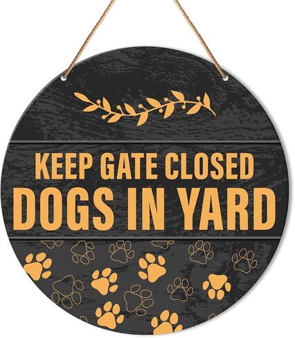 Do Not Ring Bell Sign, No Soliciting Round Hanging Sign Decor Dog Wall Decorations Wood Sign for Home, Yard, Front Door, Gift for Dog Lover Dog Mom Dad, Please Do Not Knock in Saudi Arabia
