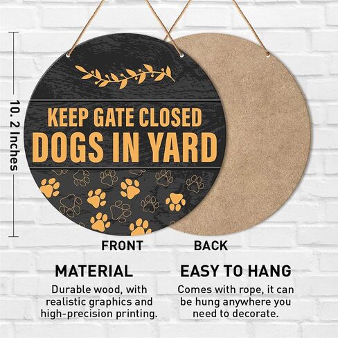 Do Not Ring Bell Sign, No Soliciting Round Hanging Sign Decor Dog Wall Decorations Wood Sign for Home, Yard, Front Door, Gift for Dog Lover Dog Mom Dad, Please Do Not Knock in Saudi Arabia