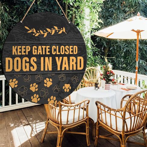 Do Not Ring Bell Sign, No Soliciting Round Hanging Sign Decor Dog Wall Decorations Wood Sign for Home, Yard, Front Door, Gift for Dog Lover Dog Mom Dad, Please Do Not Knock in Saudi Arabia