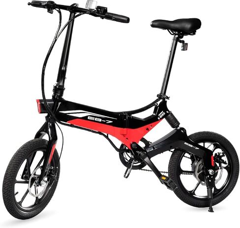 Swagtron Swagcycle EB-7 Elite دراجة كهربائية قابلة للطي مع بطارية قابلة للإزالة ونظام تعليق خلفي in Saudi Arabia