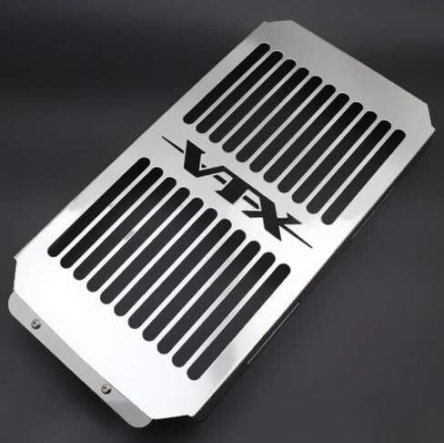 Motorcycle Radiator Cover Guard Grill Grille Shrouds Cooler Protector Compatible With Honda VTX1800 VTX 1800 C F N R S T (Bright Silver) (VTX) in Saudi Arabia